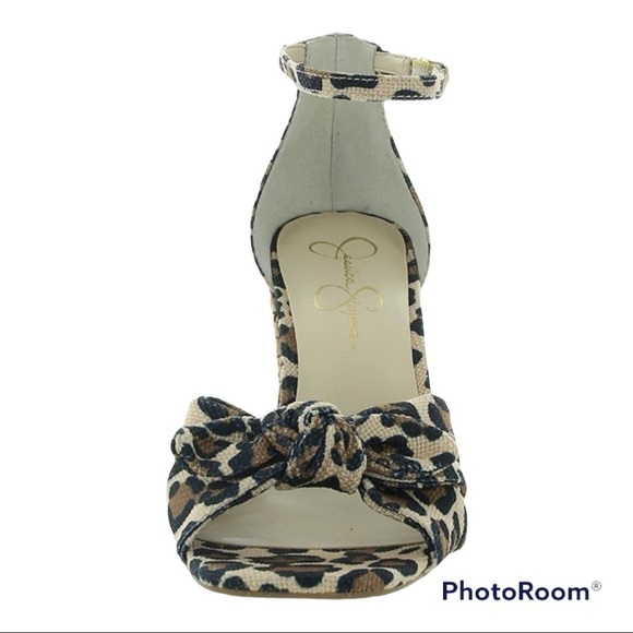 Jessica Simpson Womens Delirah Denim Ankle Strap Wedge Sandals NIB - Picture 2 of 10